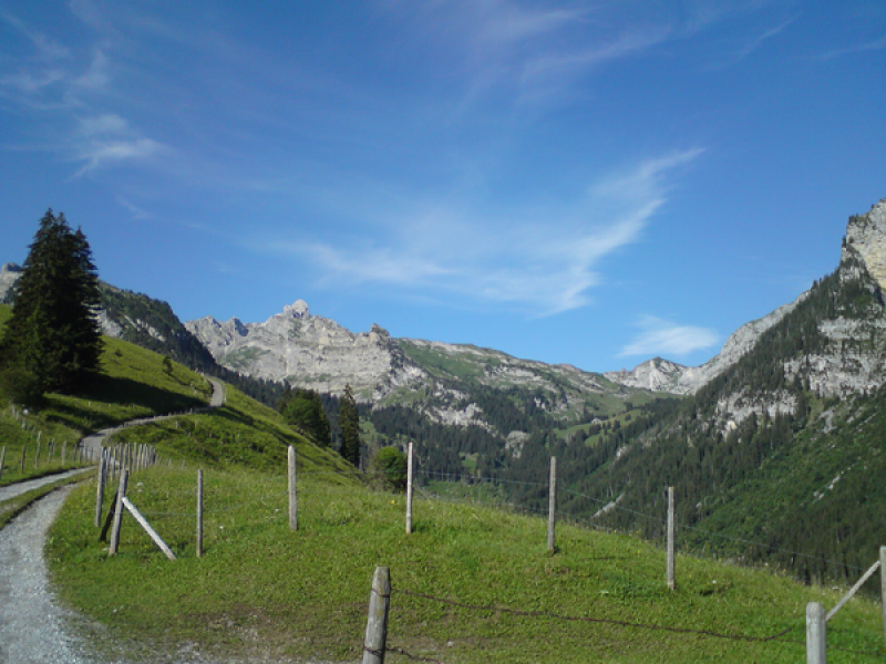 The holiday and excursion paradise in the Diemtigtal Valley / Berner ...