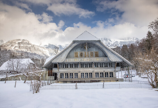 Freilichtmuseum Ballenberg Winter 2